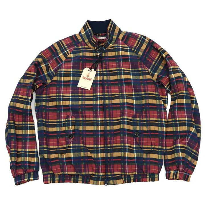 楽天市場】新品 BARACUTA PATTERN NYLON AF G9 ハリントンジャケット  