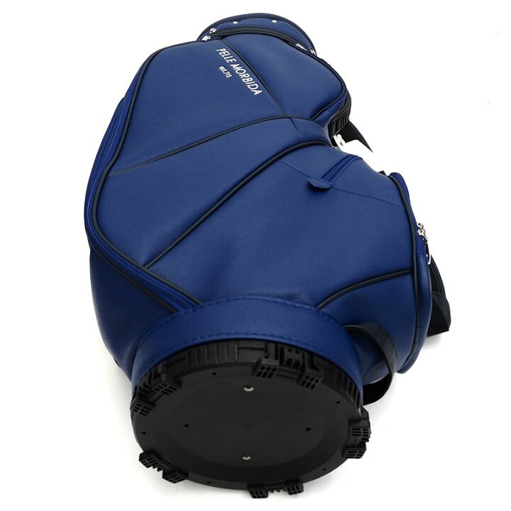 楽天市場】新品 PELLE MORBIDA キャディバッグ ブルー カートタイプ 
