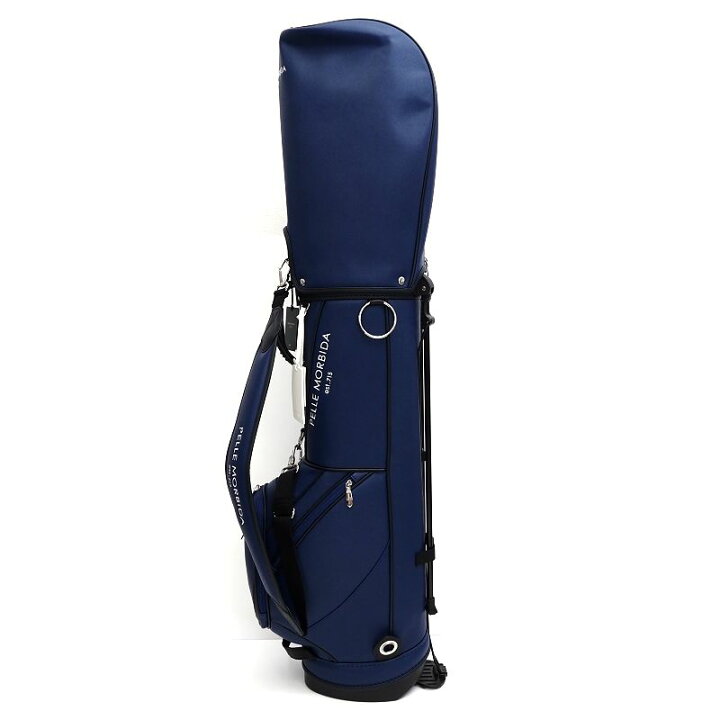 楽天市場】新品 PELLE MORBIDA キャディバッグ ブルー スタンドタイプ 