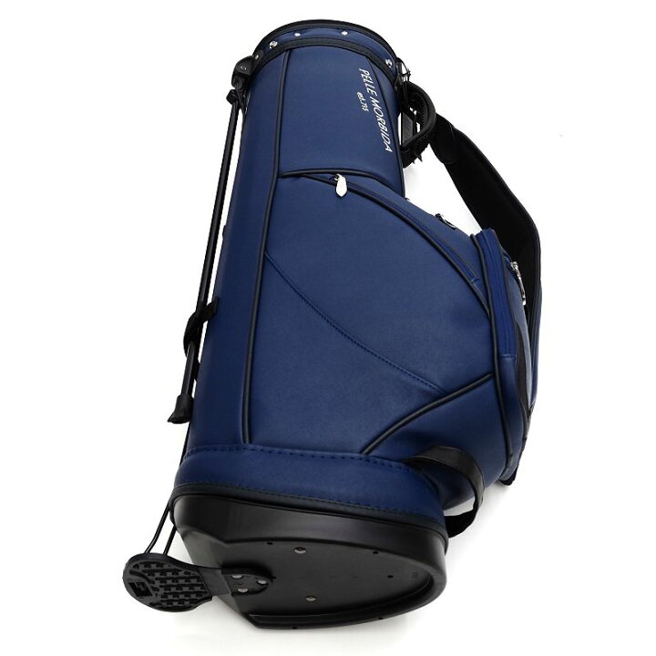 楽天市場】新品 PELLE MORBIDA キャディバッグ ブルー スタンドタイプ 