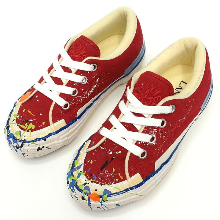 楽天市場】新品 GALLERY DEPT. × LANVIN MLTED LOW TOP VULCANIZED 