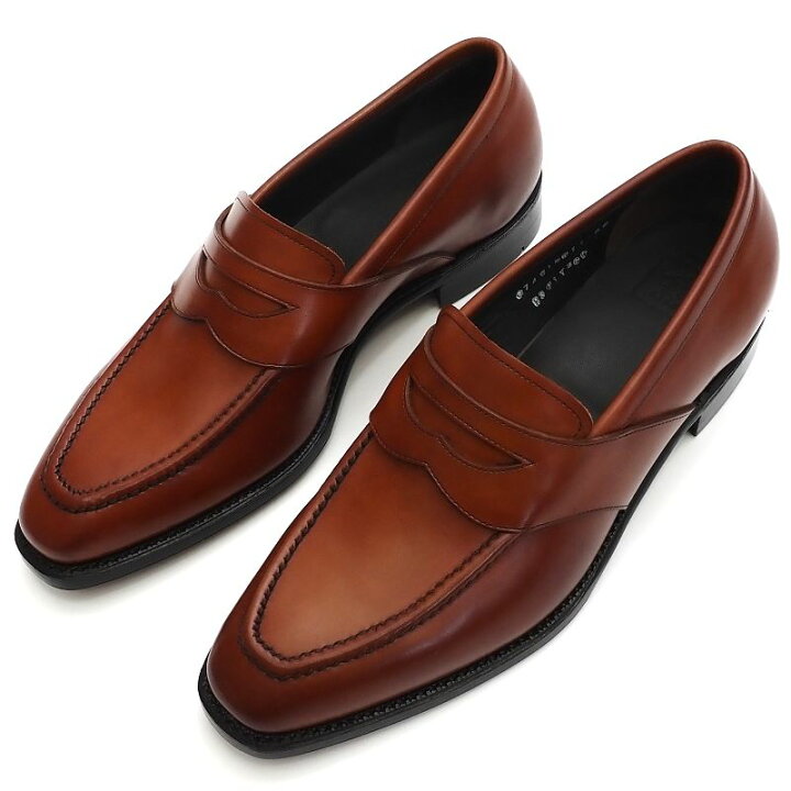 楽天市場】未使用品 21SS 三陽山長 流也 フルサドルローファー 