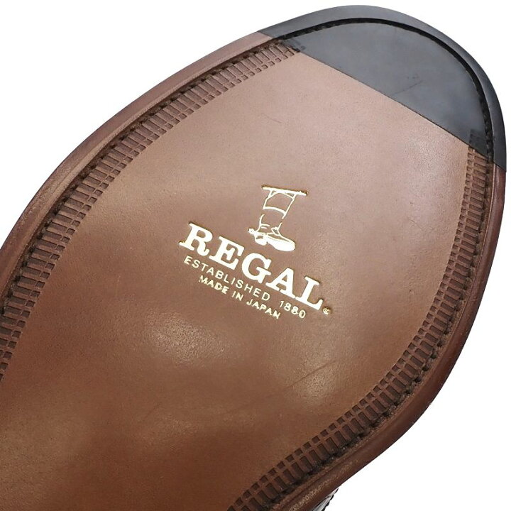 楽天市場】新品 REGAL ウイングチップ コードバンレザー シューズ 革靴 