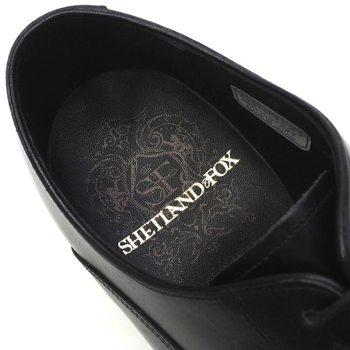 楽天市場】未使用品 SHETLAND FOX プレーントゥ レザーシューズ 革靴 
