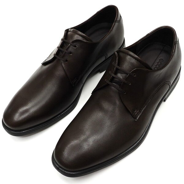 未使用品 ecco × THE SUIT COMPANY レザーシューズ 革靴 【サイズ：39(24.5cm)】 COCOA BROWN 621864 エコー スーツカンパニー メンズ 5L/D06357/KPRI25/HM/SYM/RR/
