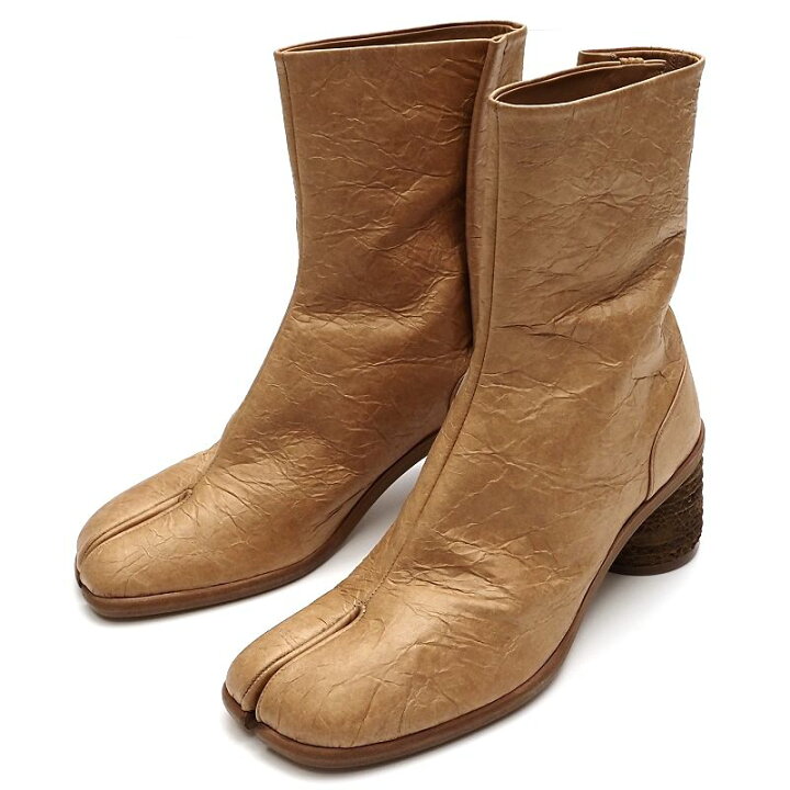 楽天市場】新品 Maison Margiela 足袋 ブーツ 【サイズ：41】 ベージュ 