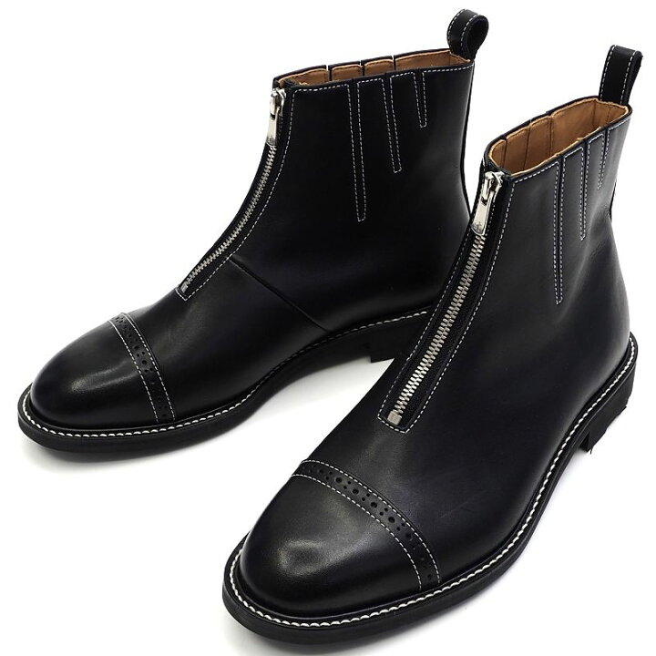 楽天市場】未使用品 24AW Hender Scheme front fastner boots レザー 