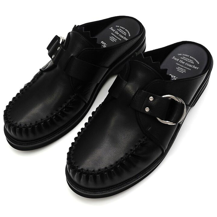 楽天市場】新品 foot the coacher CUT OFF RING MOCCASIN レザー  