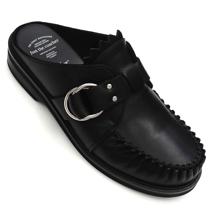 楽天市場】新品 foot the coacher CUT OFF RING MOCCASIN レザー  