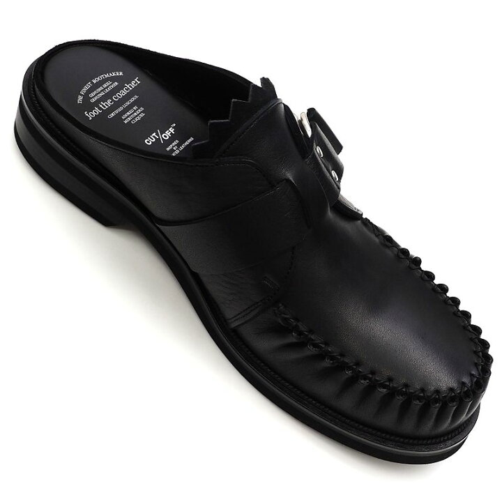 楽天市場】新品 foot the coacher CUT OFF RING MOCCASIN レザー 
