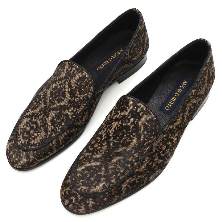 楽天市場】新品 ANGELO RUFFO ハラコレザー スリッポン 【サイズ：41 