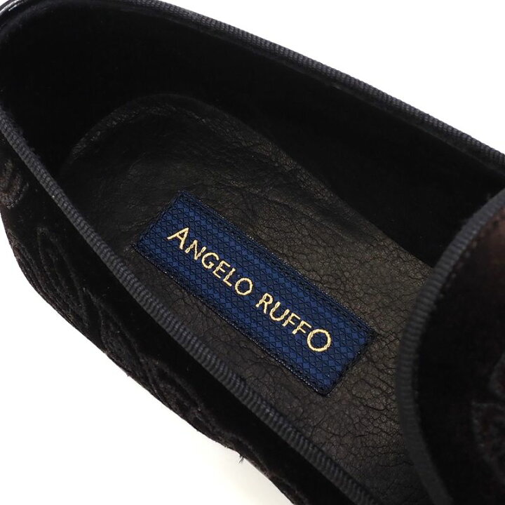 楽天市場】新品 ANGELO RUFFO タッセル ベルベット ローファー  