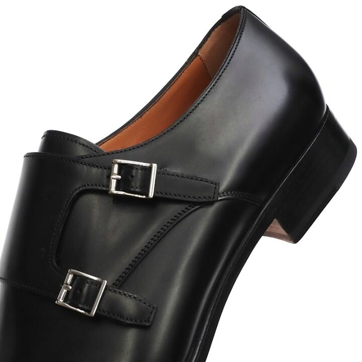 楽天市場】新品 Santoni ダブルモンク レザーシューズ 【サイズ：UK9.5 