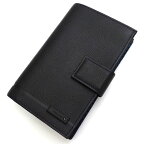 未使用品 COMME CA MEN オンブル レザーウォレット 財布 ブラック 日本製 カードケース コムサメン メンズ 5CH/G0474S/HUL13/HM/SYM
