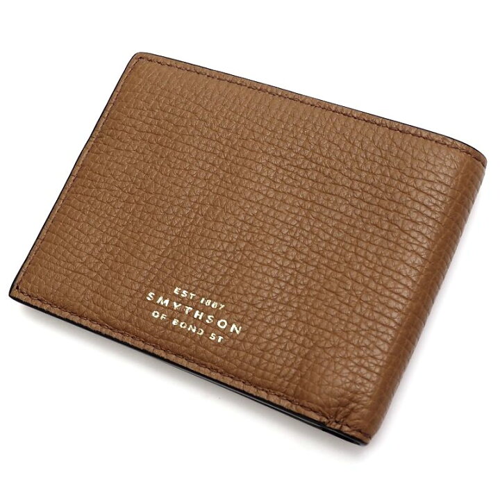 楽天市場】未使用品 SMYTHSON レザーウォレット 2つ折り財布 キャメル 