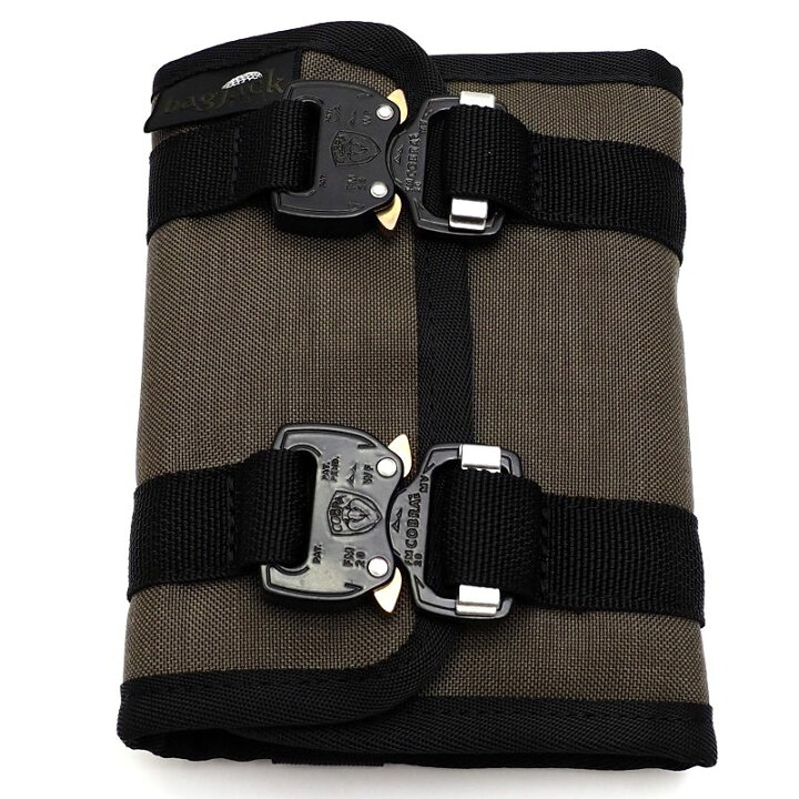 楽天市場】新品 bagjack GOLF コーデュラ ウォレット 財布 オリーブ  