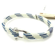 未使用品 PIG&HEN Vicious Vik ブレストレット 【サイズ：M(18cm)】 オフホワイト/ヴァイオレットブルー/…