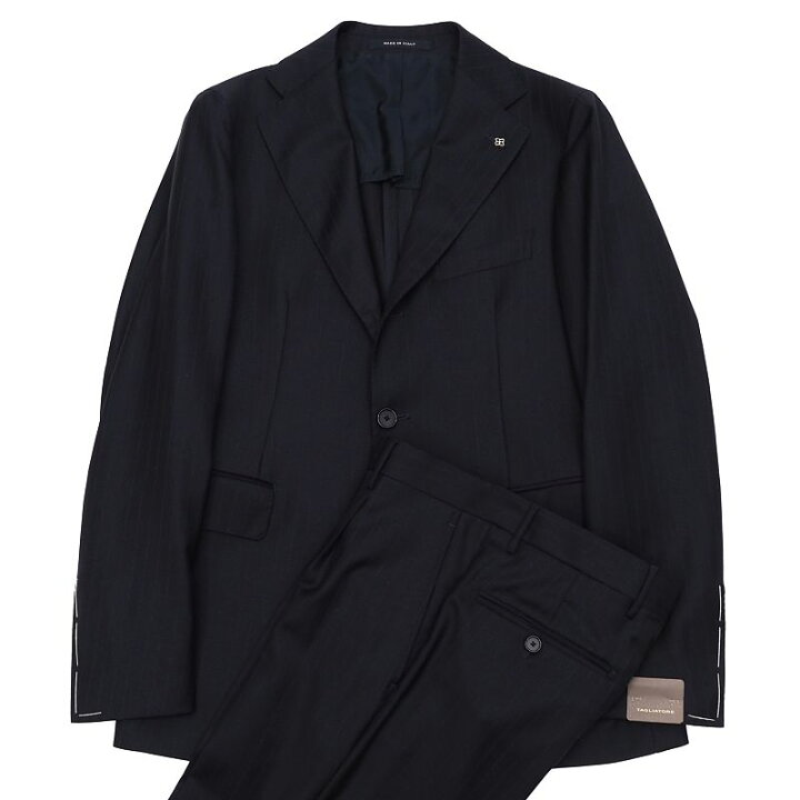 楽天市場】新品 TAGLIATORE スーツ 【サイズ：44】 ネイビー 定価 