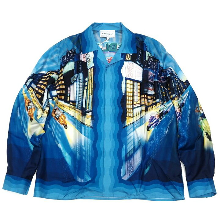 楽天市場】未使用品 Casablanca TOKYO NIGHTS シルクシャツ ｜その他