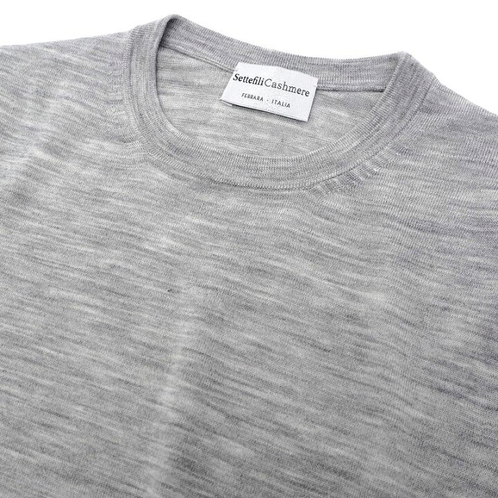 楽天市場】未使用品 Settefili Cashmere クルーネック ニット 【サイズ 