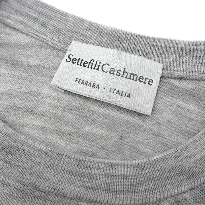 楽天市場】未使用品 Settefili Cashmere クルーネック ニット 【サイズ 