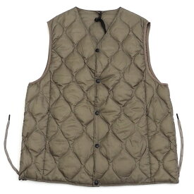 超美品 F/CE. × TAION インナーダウンベスト 【サイズ：2XL】 Sage Green パッカブル エフシーイー タイオン メンズ 4WHA/K05396/KANU08/LP