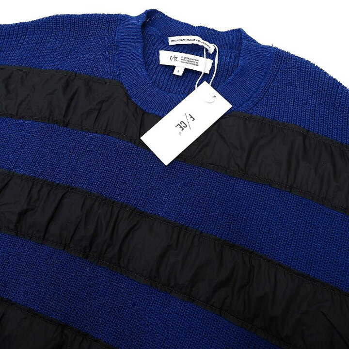 楽天市場】超美品 F/CE. S/S ニット シャツ 【サイズ：L】 ブルー 