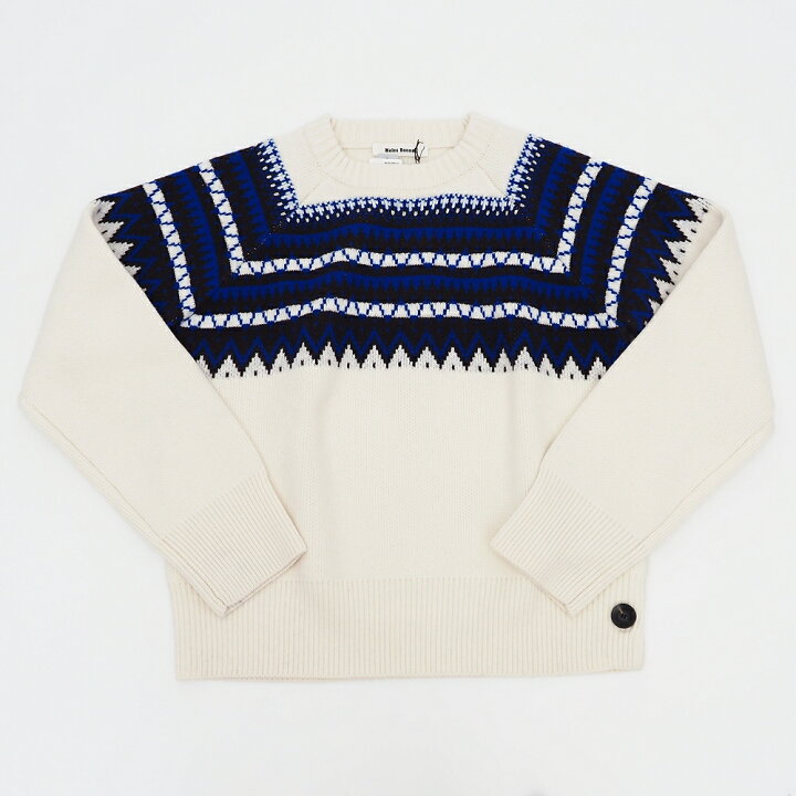 楽天市場】新品 24AW Wales Bonner MERINO WOOL YARN MIST FAIR ISLE 