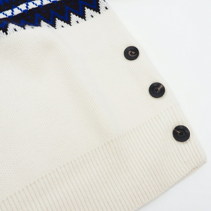 楽天市場】新品 24AW Wales Bonner MERINO WOOL YARN MIST FAIR ISLE 