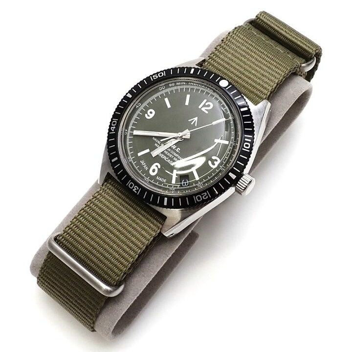 楽天市場】新品 NAVAL WATCH Produced by LOWERCASE 腕時計 カーキ 