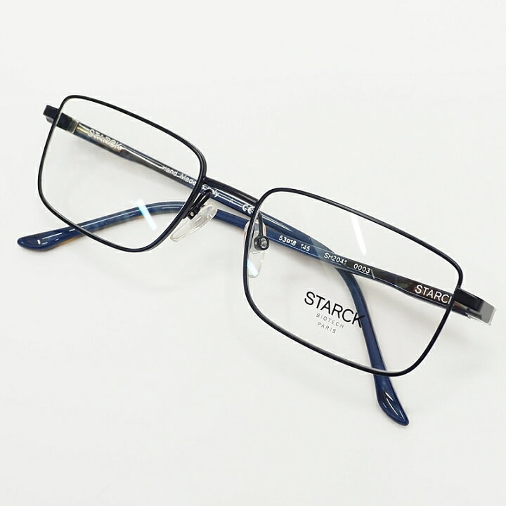 楽天市場】未使用品 STARCK EYES 眼鏡 【サイズ：53□18-145】 マット