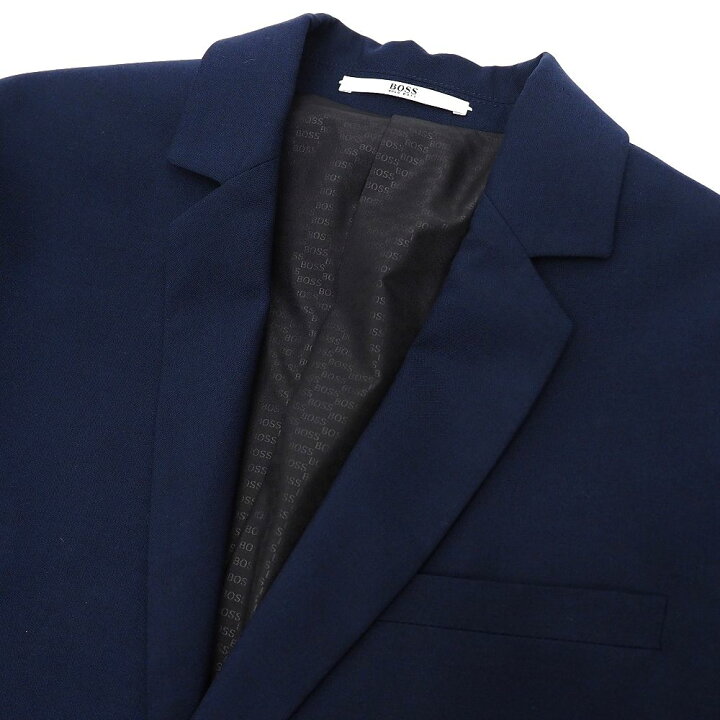 楽天市場】新品 HUGO BOSS ジュニア スーツ 【サイズ：16-M】 ネイビー