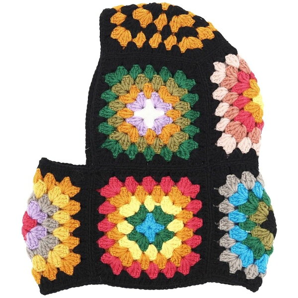 新品 DISCOVERED CROCHET BALACLAVA クロシェット バラクラバ 【サイズ：FREE】 ブラック ネックウォーマー ニットキャップ DC-AW22-A-03 ディスカバード メンズ 5Q1/L0658S/KEC12/HM/RR/SYM