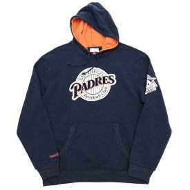 超美品 24SS Mitchell&Ness サンディエゴパドレス パーカー 【サイズ：L】 ネイビー MLB ミッチェルアンドネス メンズ 5C1/D0504SP1/JPRI08/SYM/HM