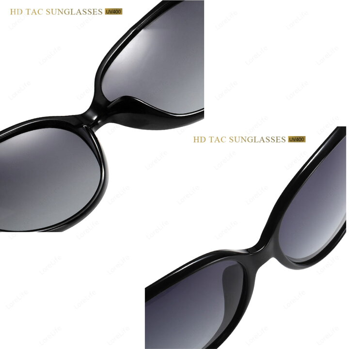 楽天市場 サングラス レディース Uvカット 偏光 偏光サングラス Uv おしゃれ 紫外線カット 定番 人気 Uv400 運転 大き目 ラージ 眼鏡 メガネ ドライブ 釣り 送料無料 Lorelife ロアライフ