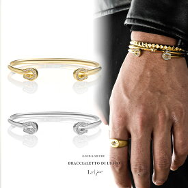 【LOSE FORD 公式】 ホースシュー バングル ブレスレット 馬蹄 ゴールド シルバー 金 銀 メンズ レディース ステンレス ホースシューバングル ホースシューブレスレット ペアブレスレット ハワイアンジュエリー ハワジュ　B20