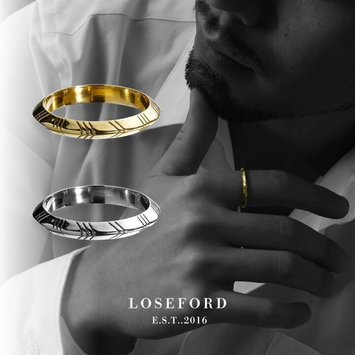 楽天市場】【LOSE FORD 公式】シグネットリング メンズリング つけっ 