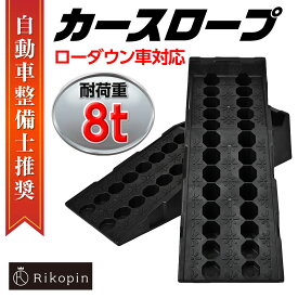 【送料無料 即納】8T カースロープ 大型 ブラック 大型車 バス トラック対応 2個セット 整備用スロープ ローダウン車対応 ジャッキアップ補助 カースロープ タイヤスロープ 長さ905 × 幅330 × 高さ215mm