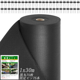 30m【送料無料】防草シート 農用シート 雑草シート 除草 シート 長期間敷き直し不要 除草剤不要 雑草防止 雑草 芝生 草 砂利 芝 不織布 草刈り不要 造園 ガーデニング