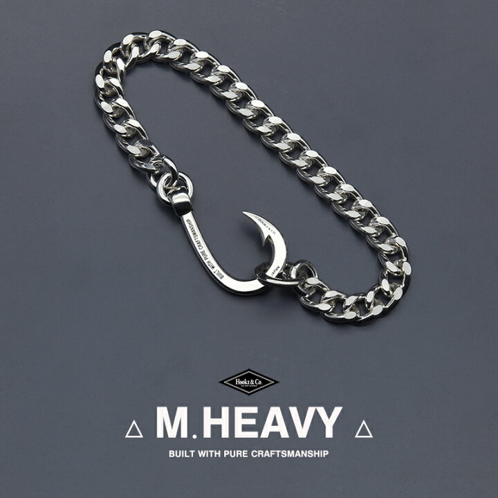 楽天市場 Hookz 釣り針ブレスレットmh シルバー925 喜平チェーン ネックレス メンズ レディース シルバーアクセサリーブランド日本製 Lost And Found