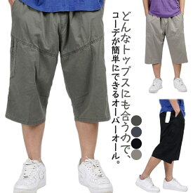 ひざ下 パンツ カーゴパンツ 7分丈 ハーフパンツ 七分丈 太め クロップドパンツ 夏用 イージーパンツ アウトドア おしゃれ パンツ スポーツ メンズ ゆったり 夏 涼しい 大きいサイズ ワーク 膝下丈 チノパン 父の日 ギフト スケボー