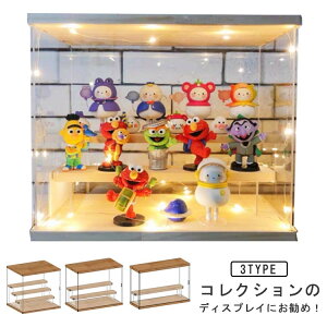 クリアケース 展示ケース 収納 コレクションケース フィギュアケース 透明 コレクションボックス 積み重ね可能 扉付き 収納 透明 アクリルケース 収納ボックス コレクションケース コレク