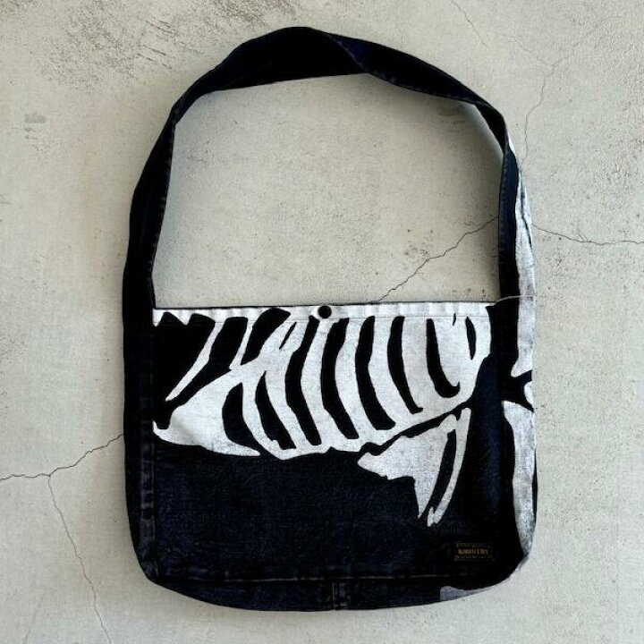 楽天市場】KAPITAL【キャピタル】14ozブラック×ブラックデニムBOOK BAG 