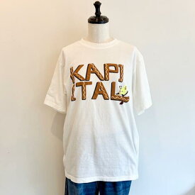 KAPITAL【キャピタル】20/-天竺クルーT (カヌーKAPITALpt）【送料無料】【レディース】【メンズ】【ユニセックス】