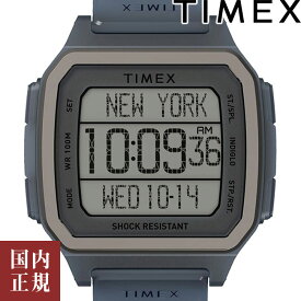 10％OFFクーポン配布中!6/1(土)からご利用分!TIMEX タイメックス 腕時計 メンズ レディース コマンド アーバン 47mm デジタル ワールドタイム ブルー TW2U56500 安心の正規品 代引手数料無料 送料無料 あす楽 即納可能