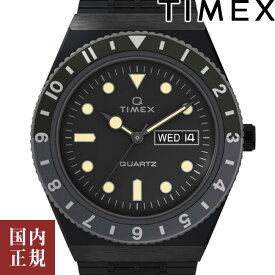 2000・1000・777・500円クーポン配布中!3/27迄!TIMEX タイメックス 腕時計 メンズ レディース Qタイメックス 38mm ブラック TW2U61600 安心の正規品 代引手数料無料 送料無料 あす楽 即納可能