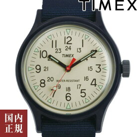 2000・1000・777・500円クーポン配布中!6/11迄!TIMEX タイメックス 腕時計 メンズ レディース オリジナルキャンパー 36mm アイボリー ネイビー TW2U84200［金田一少年の事件簿 道枝駿佑 着用モデル］安心の正規品 代引手数料無料 送料無料 あす楽 即納可能