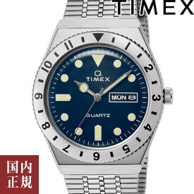 2000・1000・777・500円クーポン配布中!6/11迄!TIMEX タイメックス 腕時計 メンズ Qタイメックス ブルー TW2V18300 安心の国内正規品 代引手数料無料 送料無料 あす楽 即納可能