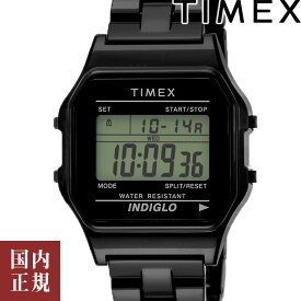 2000・1000・777・500円クーポン配布中!4/27迄!TIMEX タイメックス 腕時計 メンズ クラシックデジタル タイルコレクション ブラック TW2V20000 ［日本限定］安心の国内正規品 代引手数料無料 送料無料 あす楽 即納可能