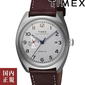 10％OFFクーポン配布中!6/1(土)からご利用分!TIMEX タイメックス 腕時計 メンズ マーリン ジェット オートマチック シルバー TW2V62000 安心の国内正規品 代引手数料無料 送料無料 あす楽 即納可能